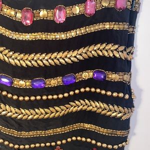 Beaded Mini Skirt